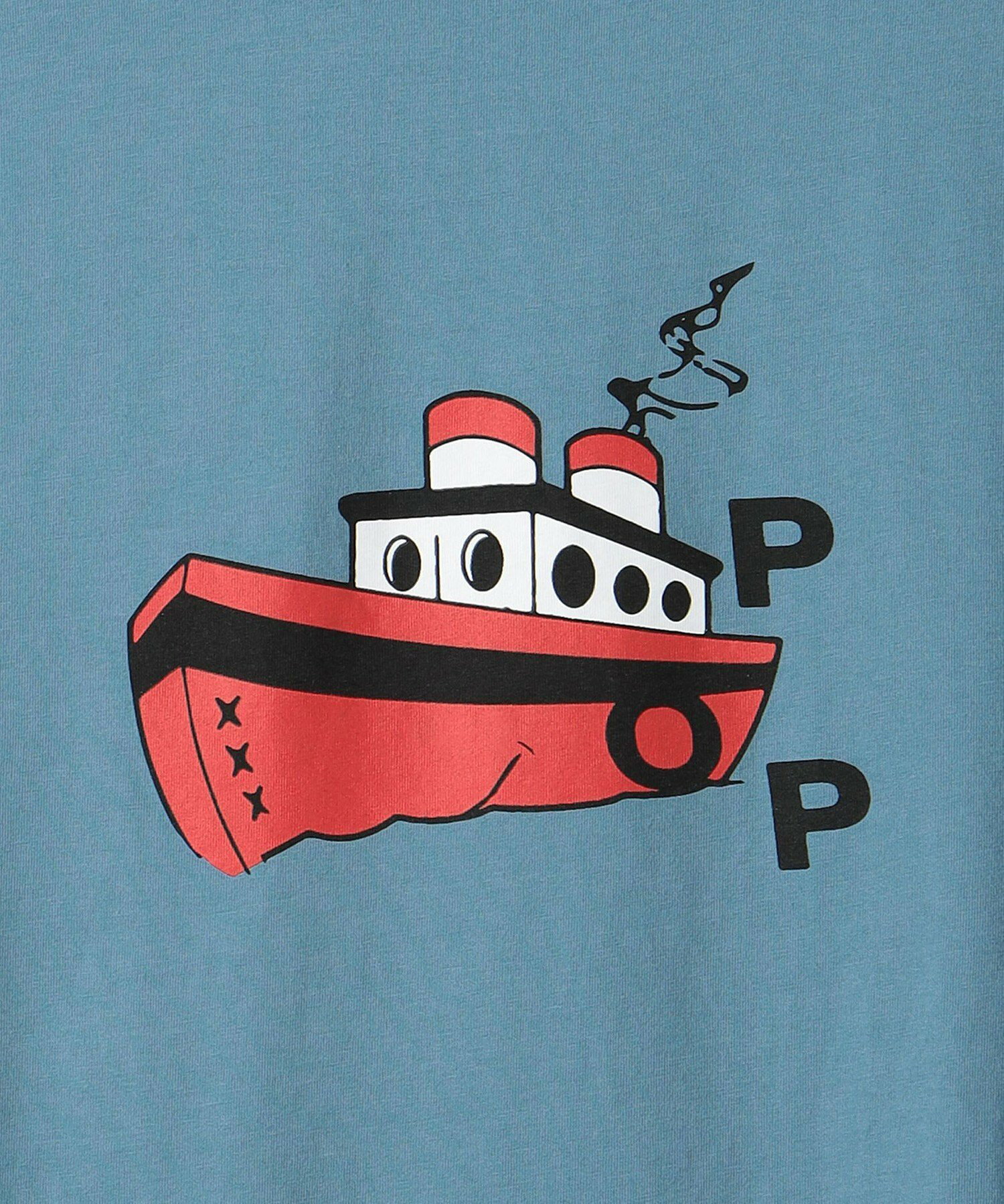 【別注】 <POP TRADING COMPANY> BOAT T/Tシャツ